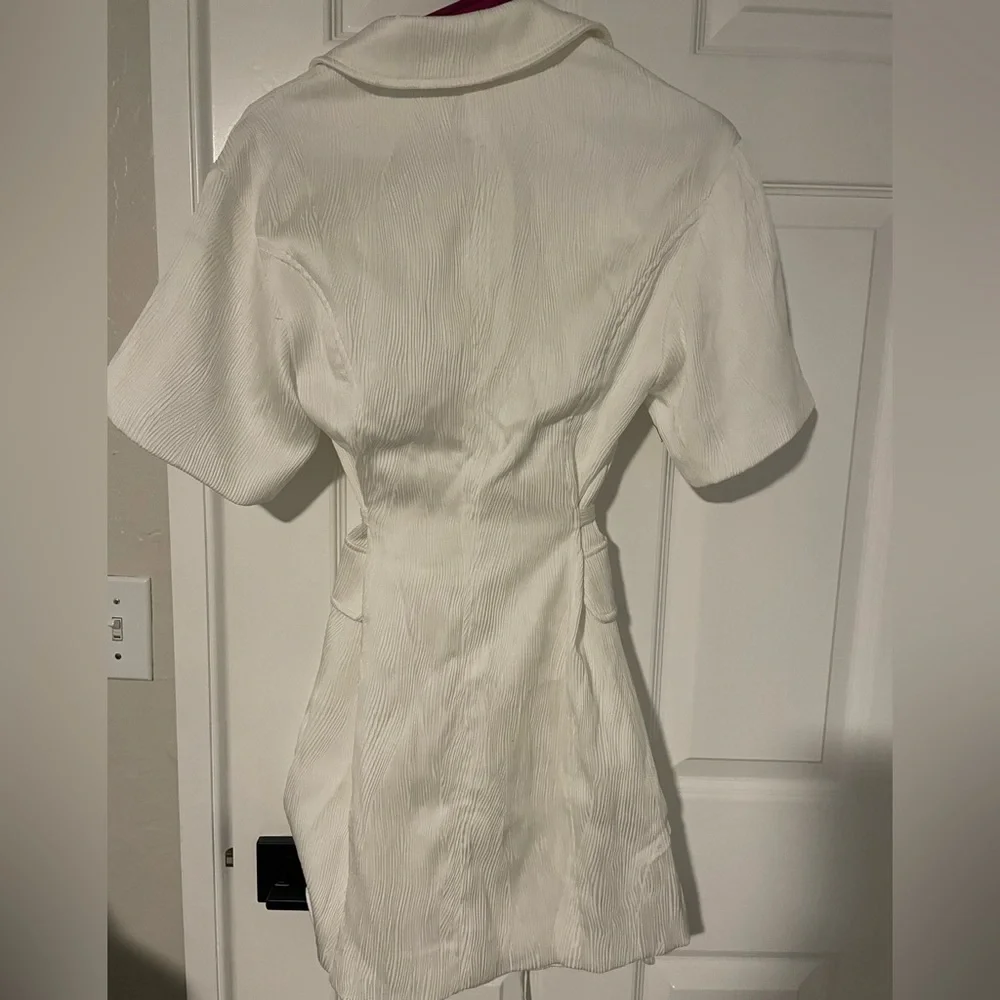 Lorenzo Short-Sleeve Belted‎ Blazer Dress Jacket by 4SI3NNA nwt